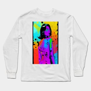 Funky Sexy Colorful Hippie Popculture Long Sleeve T-Shirt
